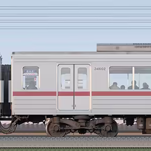 東武30000系サハ34602