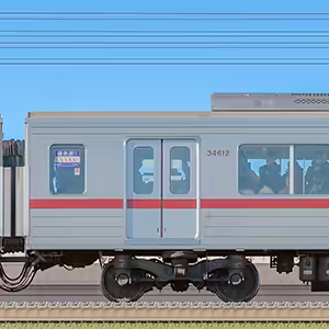 東武30000系サハ34612