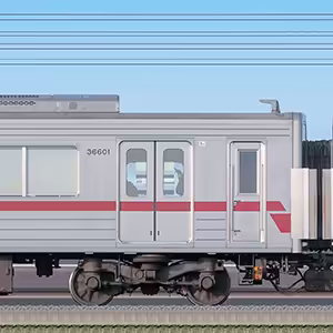 東武30000系サハ36601