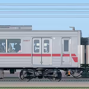東武30000系サハ36600形（T）