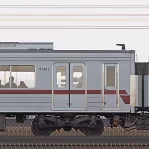 東武30000系サハ36611