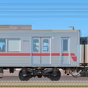 東武30000系サハ36612
