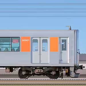 東武50000型クハ50000形（Tc2）