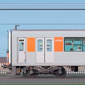 東武50050型51052編成（山側）