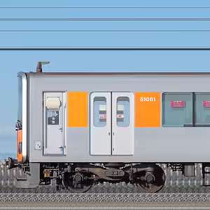 東武50050型51061編成（海側）