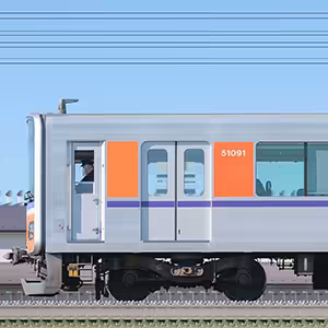 東武50090型51091編成(海側)