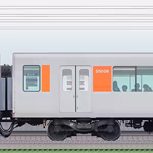 東武50000型モハ55009（東上線）