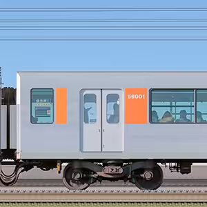 東武50000型サハ56000形（T2）