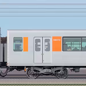 東武50070型サハ56072