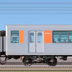 東武50000型サハ57000形（T3）