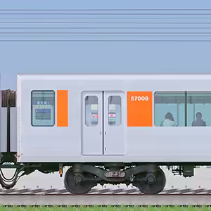 東武50000型サハ57008（東上線）