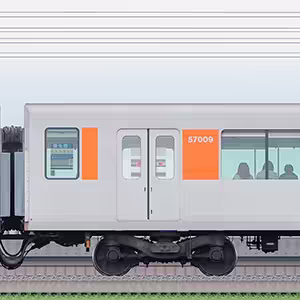 東武50000型サハ57009（東上線）