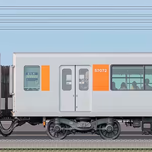 東武50070型サハ57072