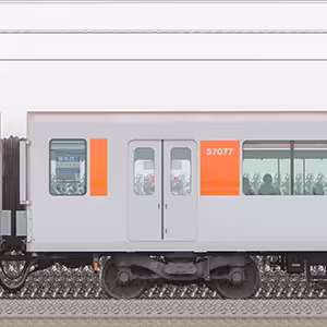 東武50070型サハ57077