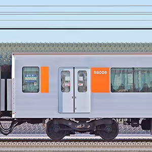 東武50000型モハ58008（スカイツリーライン）