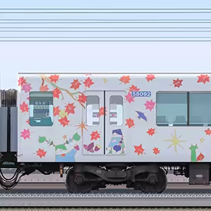東武50090型モハ58092「池袋・川越アートトレイン」