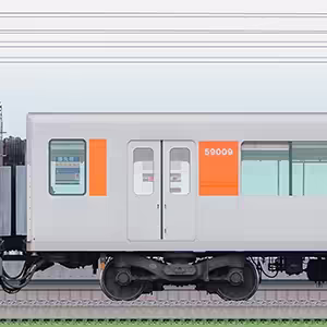 東武50000型モハ59009（東上線）