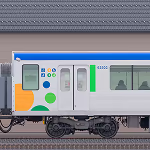 東武60000系モハ62502「たのしーと」