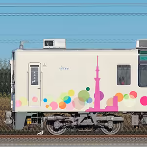 東武634型「スカイツリートレイン」（山側）