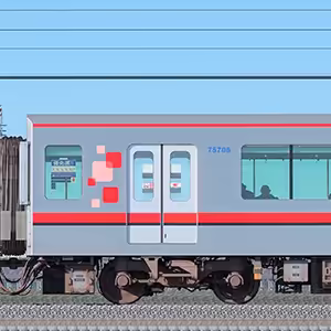 東武70000型モハ75700形（M2'）
