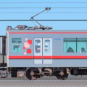 東武70000型モハ76700形（M1'）