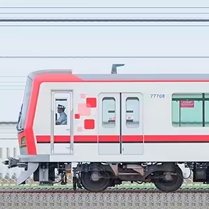東武70000型71708編成（山側）