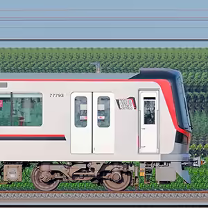東武70090型「THライナー」モハ77793