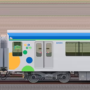 東武80000系モハ82504「たのしーと」