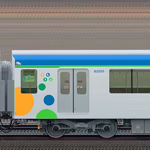 東武80000系モハ82505「たのしーと」