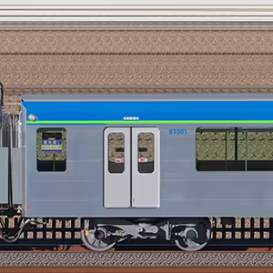 東武80000系サハ83501