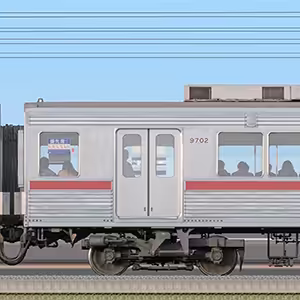 東武9000型サハ9702