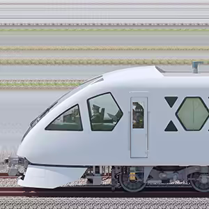 東武N100系「スペーシアX」N102編成（海側）