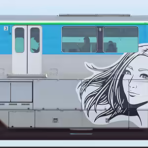 東京モノレール10000形「Hogalee氏デザイントレイン」10023