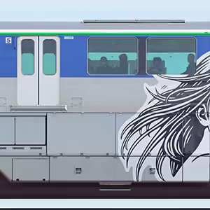 東京モノレール10000形「Hogalee氏デザイントレイン」10025