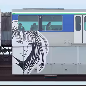 東京モノレール10000形「Hogalee氏デザイントレイン」10026