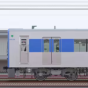 東京都交通局6500形6503編成（山側）