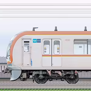  10000系 10101編成（和光検車区第41編成／2側） 