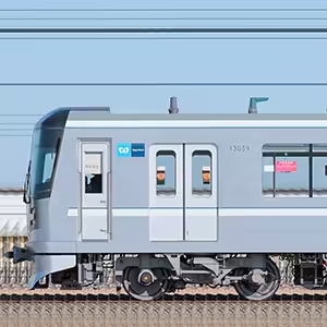  13000系 13139編成（千住検車区第89編成／山側） 