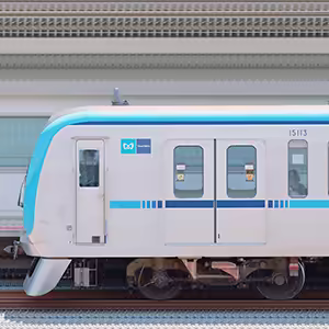  15000系 15113編成（深川検車区第63編成／山側） 