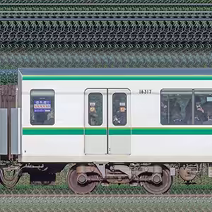 東京メトロ16000系16317
