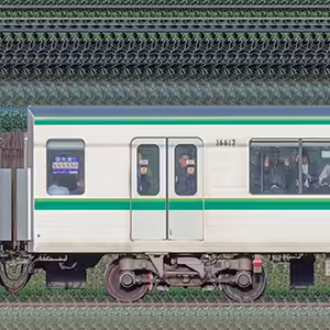 東京メトロ16000系16617