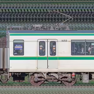 東京メトロ16000系16717