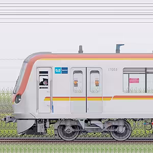  17000系 17103編成（和光検車区第23編成／1側） 