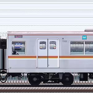 東京メトロ7000系7502