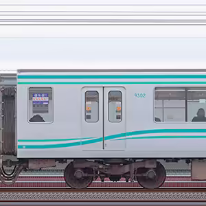 東京メトロ9000系リニューアル車9302
