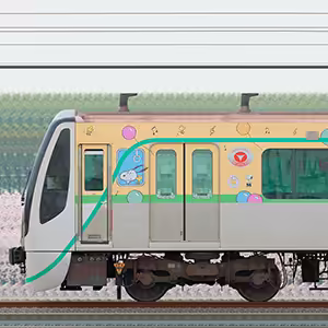 東急2020系2137編成「南町田グランベリーパーク号」（海側）