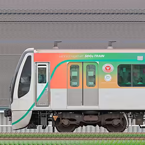 東急2020系2150編成「SDGsトレイン 美しい時代へ号」（山側）