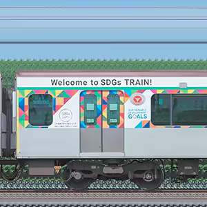 東急2020系「SDGsトレイン 美しい時代へ号」サハ2430