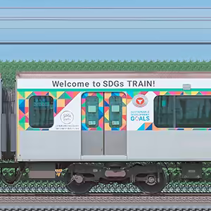 東急2020系「SDGsトレイン 美しい時代へ号」サハ2730