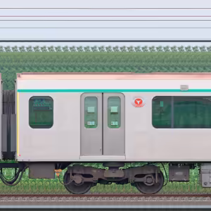 東急2020系サハ2738（線路設備モニタリング装置搭載車）